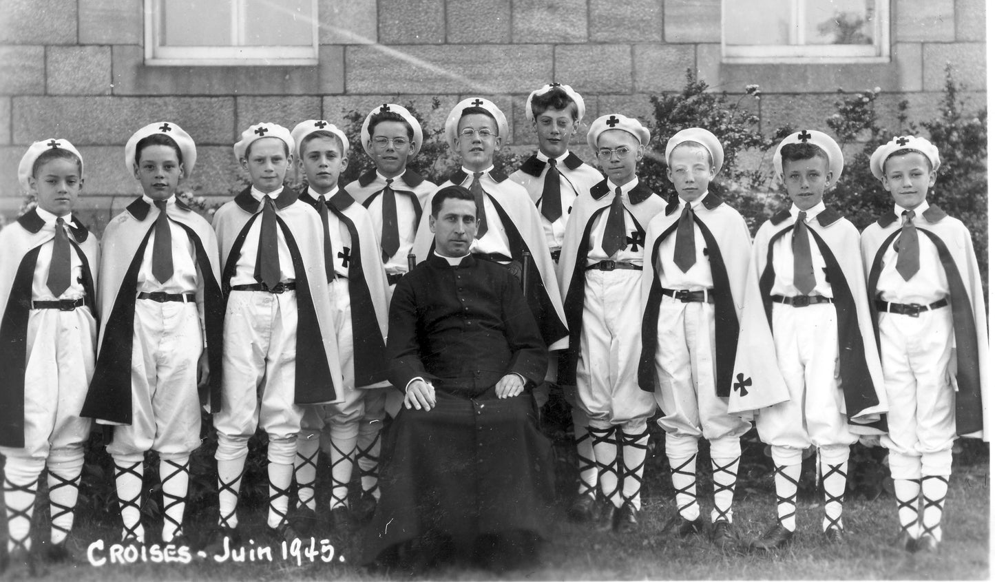 "Croisés" de l'école Saint-François-d'Assise, 1945