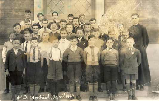 Classe de 4e année B de l’école Saint-François-d’Assise