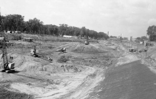 Chantier de l'autoroute 25