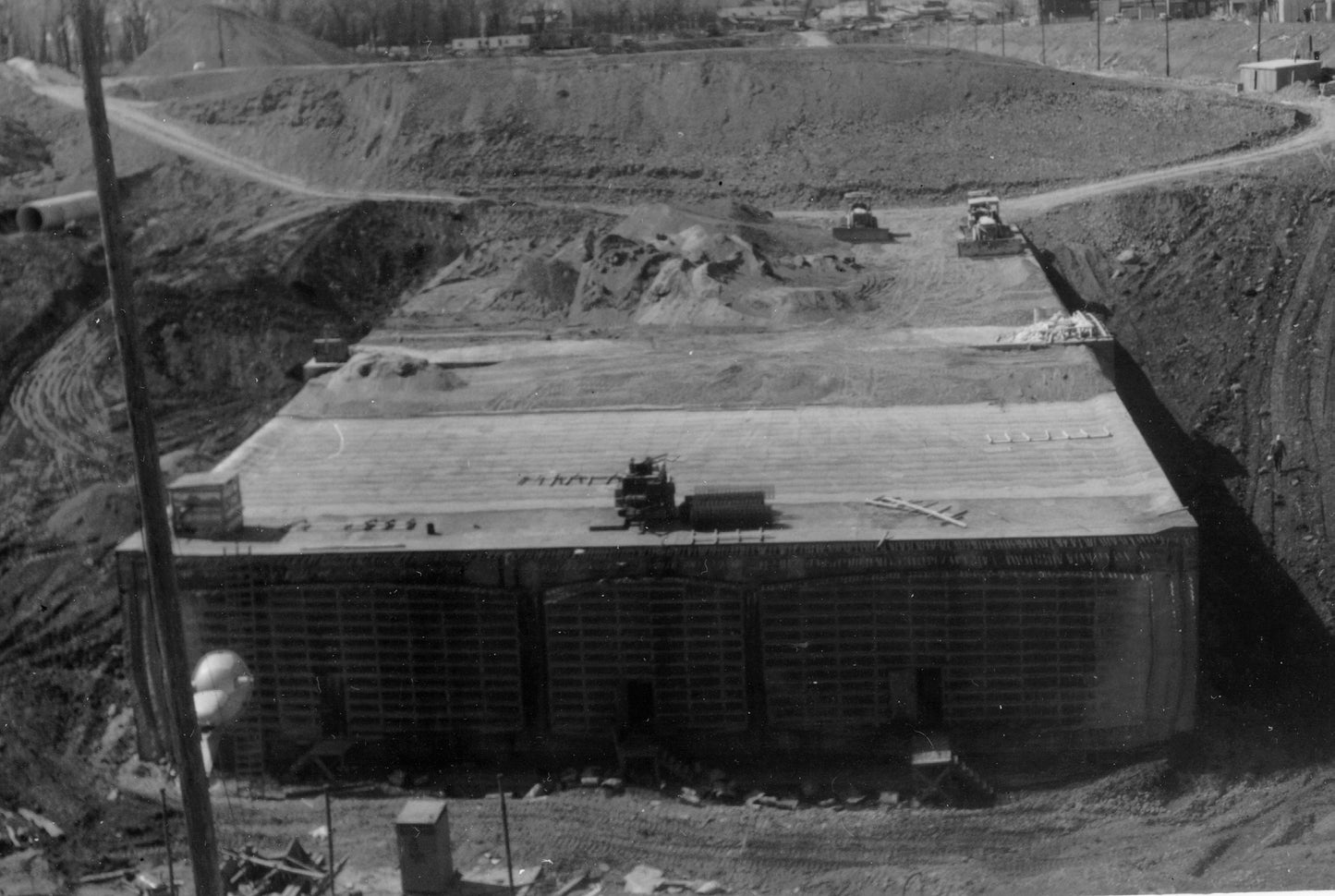 Construction du pont-tunnel Hippolyte-Lafontaine