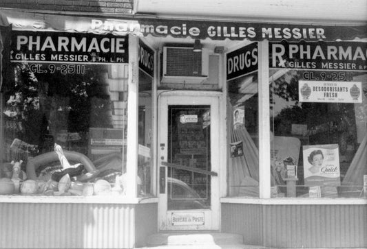 Pharmacie Gilles Messier, rue Notre-Dame et Curatteau