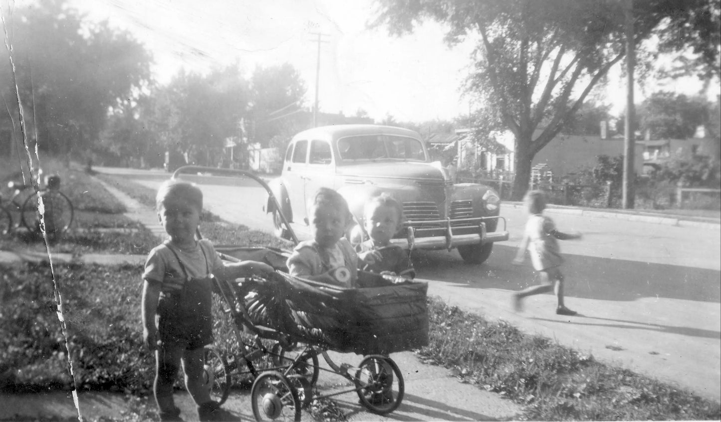 Enfants sur la rue Baldwin