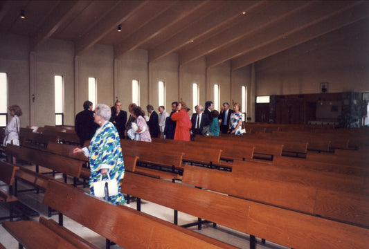 Invités du jubilé dans l'église