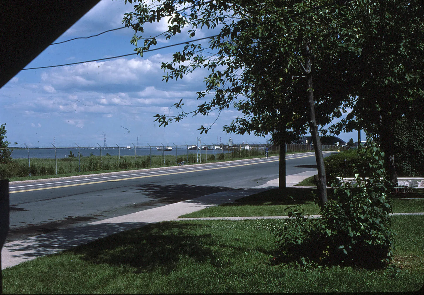 Vue de la promenade Bellerive