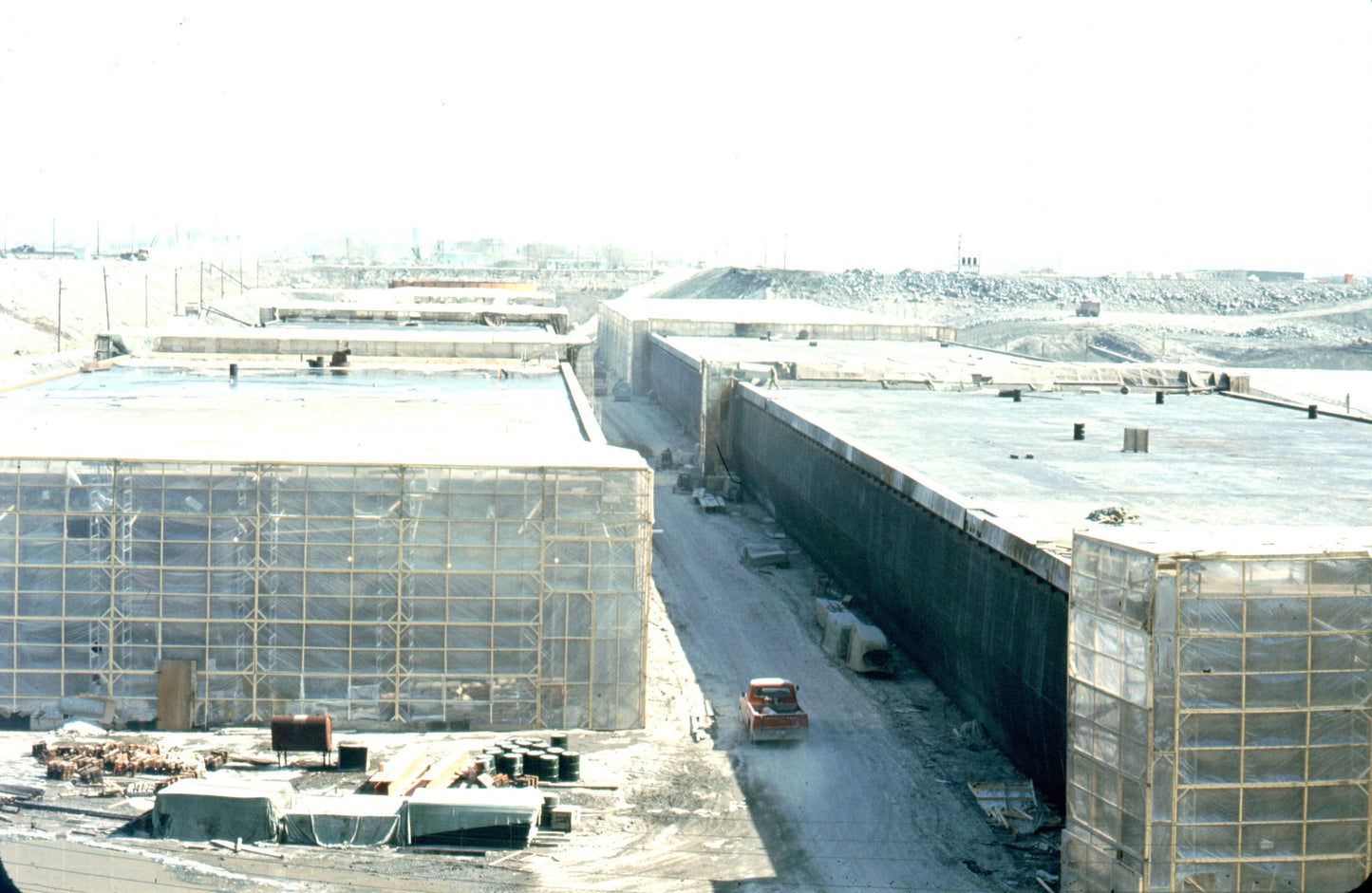 Caissons du pont-tunnel Louis-Hippolyte-La Fontaine