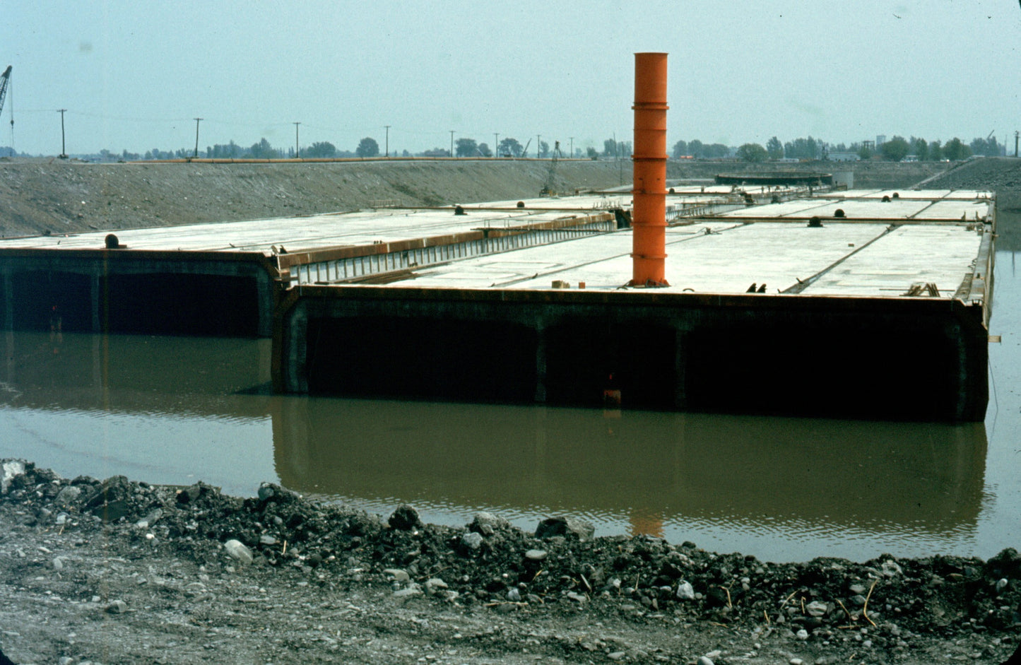 Caissons du pont-tunnel Louis-Hippolyte-La Fontaine