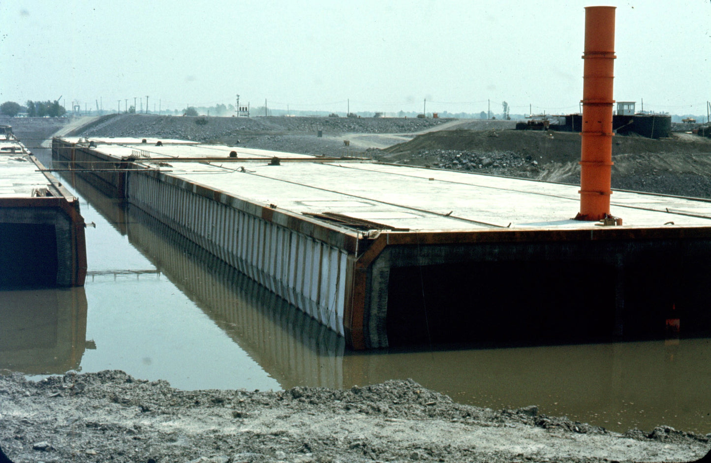 Caissons du pont-tunnel Louis-Hippolyte-La Fontaine