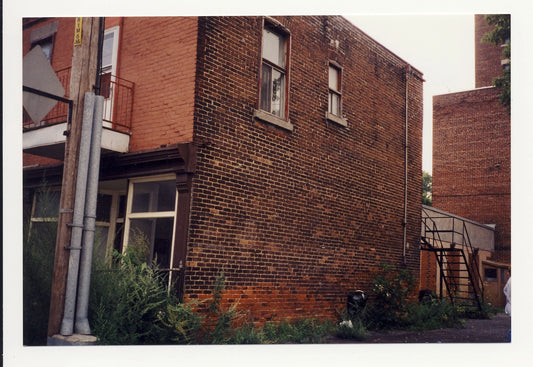 Arrière d'une maison des rues Caty, Bruneau