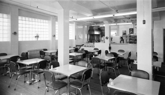 Cafétaria dans l'usine de La Parisette