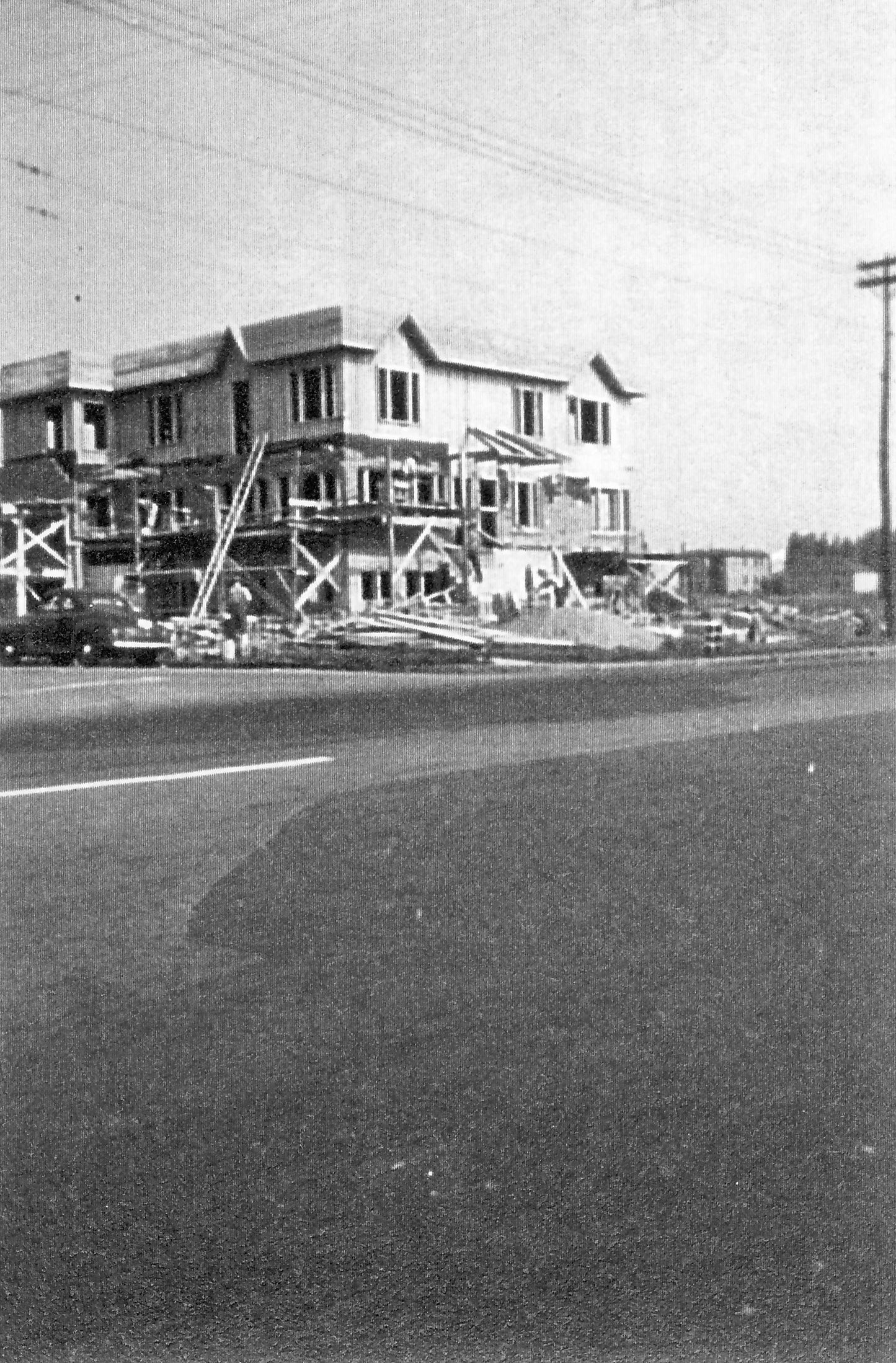 Construction de la maison de Victor LeFrançois