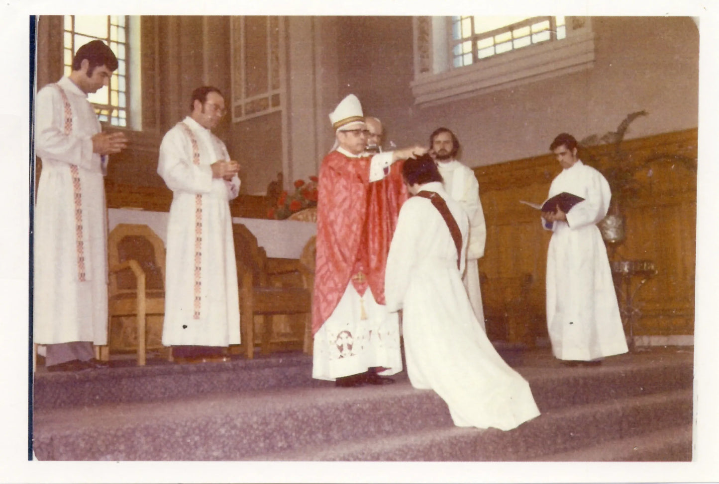 Ordination de Pierre Sauvageau