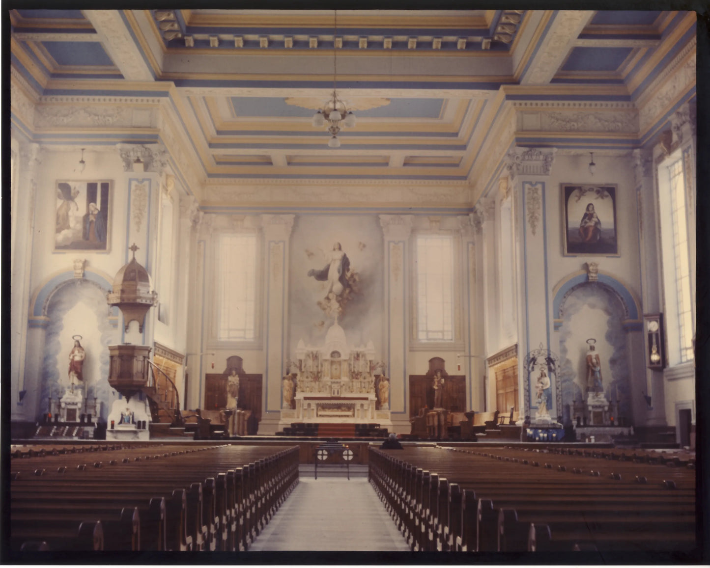 Intérieur de l'église Notre-Dame-des-Victoires