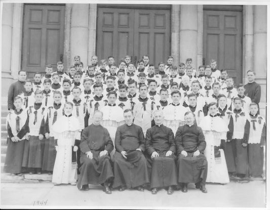 Enfants de choeur, paroisse Notre-Dame-des-Victoires